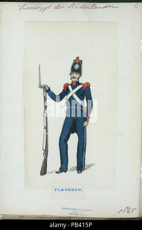 1089 Niederlande, 1845-46 (Nypl b 14896507-428303) Stockfoto