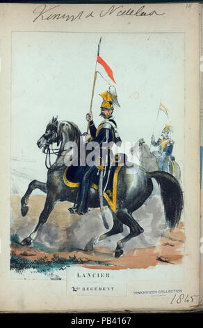 1089 Niederlande, 1845-46 (Nypl b 14896507-428311) Stockfoto