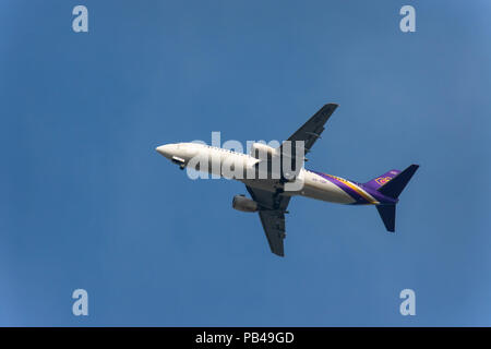 BANGKOK - 21.SEPTEMBER: Thai Airways Flugzeuge Donmueang Flughafen auf September 5,20008 in Thailand Stockfoto