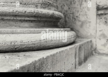 Ein Fragment einer mittelalterlichen Turm in der Altstadt. Vecriga Riga. Lettland Stockfoto