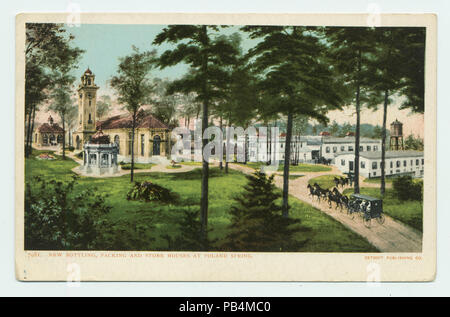 1093 Neue Abfüllen, Verpacken und Lagern Häuser, Polen Federn, Mich (Nypl b 12647398-465136) Stockfoto