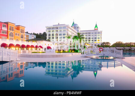 Das beliebte Resort Amara Dolce Vita Luxury Hotel Stockfoto