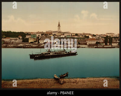 1649 Der Landung - Unterkunft in der Nähe der Kathedrale, Belgrad, Servia - LCCN 2001698828 Stockfoto