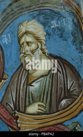 1156 Gemälde in St. Demetrius Kirche (Markova Sušica) 071 Stockfoto