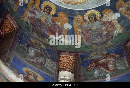 1156 Gemälde in St. Demetrius Kirche (Markova Sušica) 067 Stockfoto