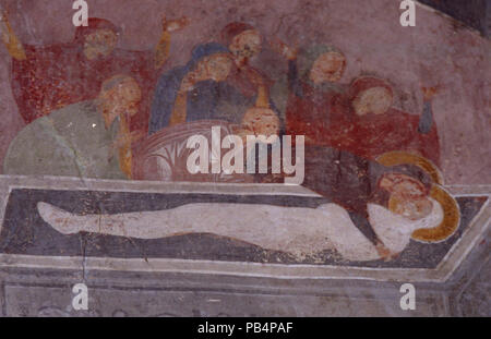 1156 Gemälde in St. Demetrius Kirche (Markova Sušica) 061 Stockfoto