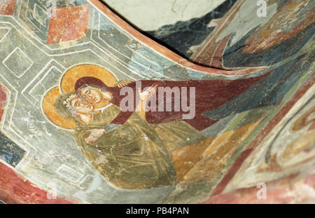 1156 Gemälde in St. Demetrius Kirche (Markova Sušica) 056 Stockfoto