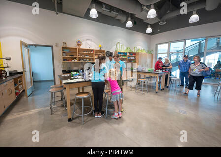 Die Cade Museum von Kreativität und Erfindung in Gainesville, Florida. Stockfoto