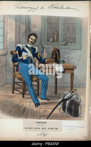 1089 Niederlande, 1845-46 (Nypl b 14896507-428324) Stockfoto
