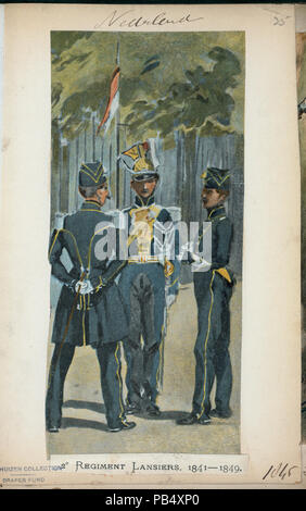 1089 Niederlande, 1845-46 (Nypl b 14896507-428332) Stockfoto
