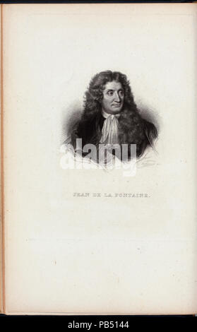 828 Jean de la Fontaine (NYPL Hades-EM 15278 -257330) Stockfoto