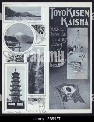 1748 TIFFIN (by) TOYO Kisen Kaisha (at) SS HONG KONG MARU (SS; ausländische gehalten ;) (NYPL Hades -274551-468826) Stockfoto