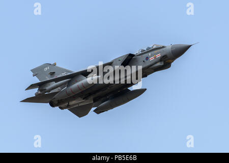 Royal Air Force Tornado GR4 Fliegen Stockfoto