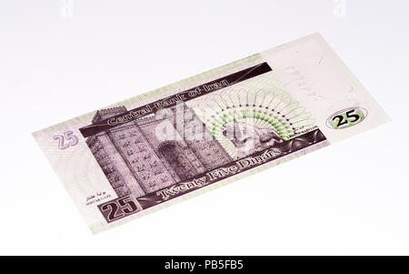 25 Irakischer Dinar Bank Note. Irakischer Dinar ist die nationale Währung der Irak Stockfoto