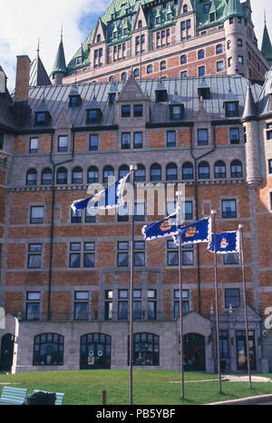 Chateau Frontenac, jetzt ein Hotel, Québec, Kanada. Foto Stockfoto