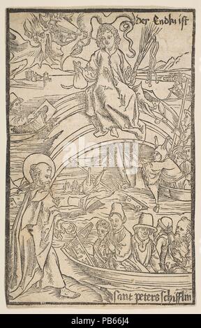 Abbildung: von Sebastian Brandt, Das Narrenschriff. Künstler: Albrecht Dürer (Deutsch, Nürnberg 1471-1528 Nürnberg). Datum: n. d.. Museum: Metropolitan Museum of Art, New York, USA. Stockfoto