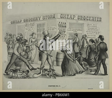 1222 Plakat. 4. Billige Lebensmittel LCCN 2003655675 Stockfoto