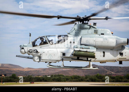 Marine Light Attack Helicopter, AH-1Z Viper Stockfoto