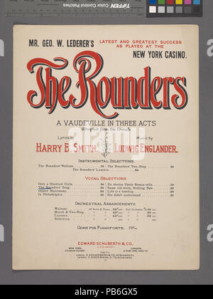 1695 Die Rounders' Song (NYPL Hades -609651-1256560) Stockfoto