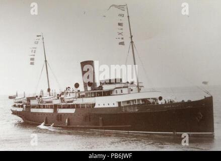 1561 SS Manx Maid (Isle of Man Steam Packet Company). Stockfoto
