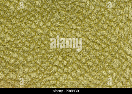 Einfache, helle gelbe Stoff Textur. Stockfoto