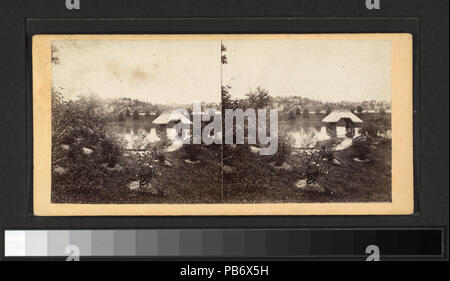 1279 Rustikale Boat Landing, westlich des Kreises (Nypl b 11708073 - G91 F219 010 W) Stockfoto