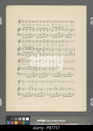 1110 keine Hochzeitsglocken für Sie (NYPL Hades -610286-1808113) Stockfoto