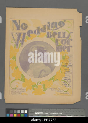 1110 keine Hochzeitsglocken für Sie (NYPL Hades -610287-1255871) Stockfoto