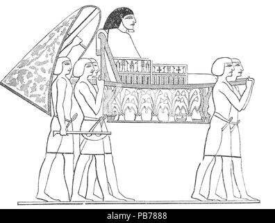 792 Illustrerad Verldshistoria band ich Krank 007 Stockfoto