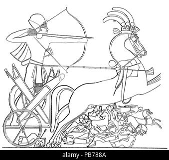 792 Illustrerad Verldshistoria band ich Krank 006 Stockfoto