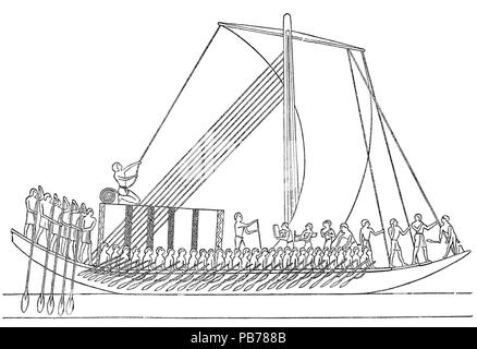 792 Illustrerad Verldshistoria band ich Krank 008 Stockfoto