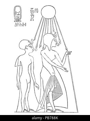 792 Illustrerad Verldshistoria band ich Krank 016 Stockfoto