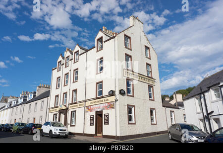 Downshire Arms Hotel. Port Patrick. Schottland Stockfoto