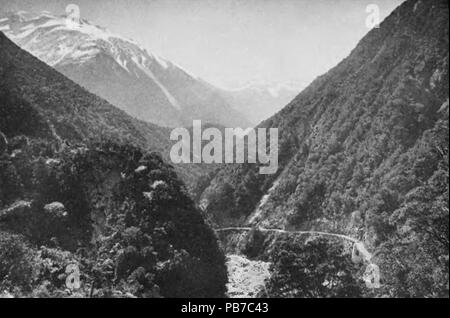 1143 Otira Gorge, West Coast Road Stockfoto