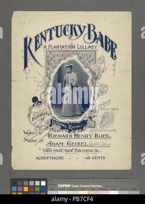 857 Kentucky babe (NYPL Hades -464176-1165950) Stockfoto