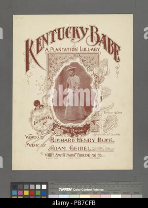 857 Kentucky babe (NYPL Hades -464177-1165951) Stockfoto