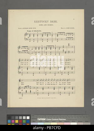 857 Kentucky babe (NYPL Hades -464177-1708449) Stockfoto