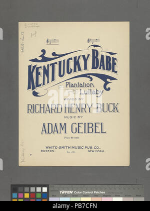 857 Kentucky babe (NYPL Hades -464179-1165953) Stockfoto