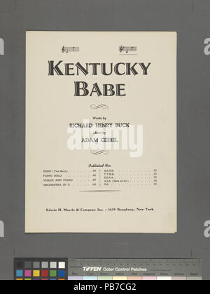 857 Kentucky babe (NYPL Hades -464181-1165955) Stockfoto