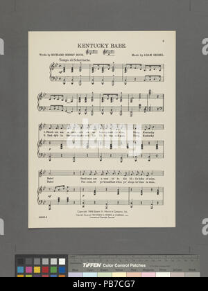 857 Kentucky babe (NYPL Hades -464181-1708485) Stockfoto