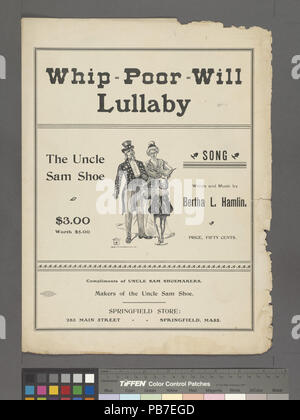 1849 Whip-poor-will Lullaby (NYPL Hades -609488-1256686) Stockfoto