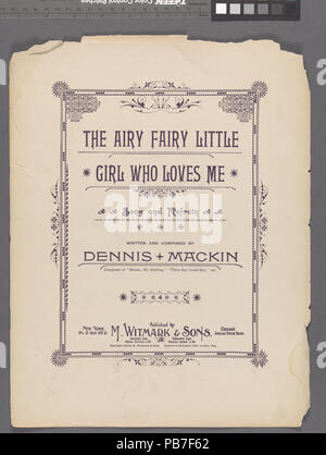 1611 Die luftigen Fairy wenig firl, der mich liebt (NYPL Hades -464009-1165783) Stockfoto