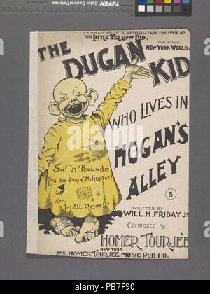 1630 Die Dugan Kid lebt in Hogan's Alley (NYPL Hades -667884-1269130) Stockfoto