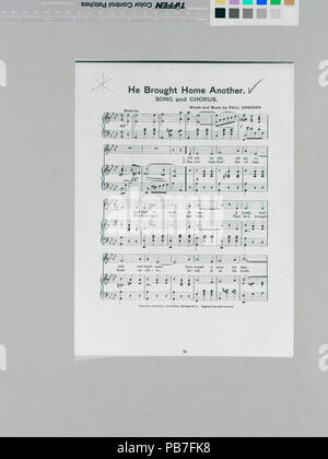748 brachte er Home - Worte und Musik von Paul Dresser (NYPL Hades -464100-1165874) Stockfoto
