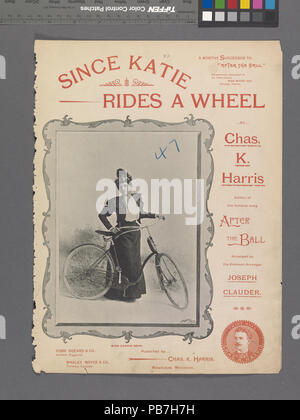 1538 seit Katie fährt Rad (NYPL Hades -449025-1157578) Stockfoto