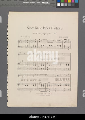 1538 seit Katie fährt Rad (NYPL Hades -449025-1692706) Stockfoto