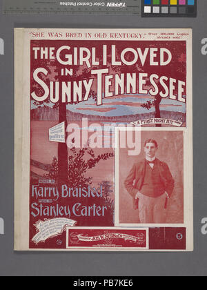 1638 Das Mädchen, das ich liebte, in sonnigen Tennessee (NYPL Hades -608791-1256182) Stockfoto