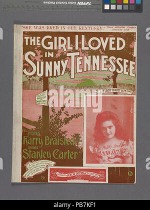 1638 Das Mädchen, das ich liebte, in sonnigen Tennessee (NYPL Hades -608795-1256186) Stockfoto