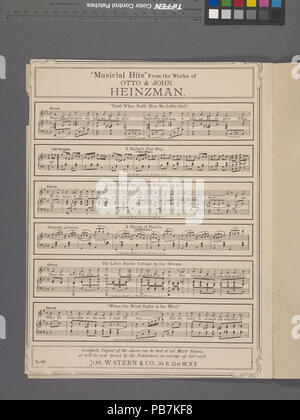 1638 Das Mädchen, das ich liebte, in sonnigen Tennessee (NYPL Hades -608795-1971926) Stockfoto