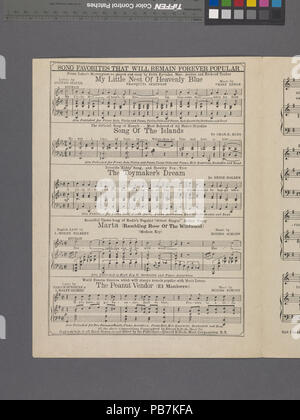 1638 Das Mädchen, das ich liebte, in sonnigen Tennessee (NYPL Hades -608796-1971929) Stockfoto